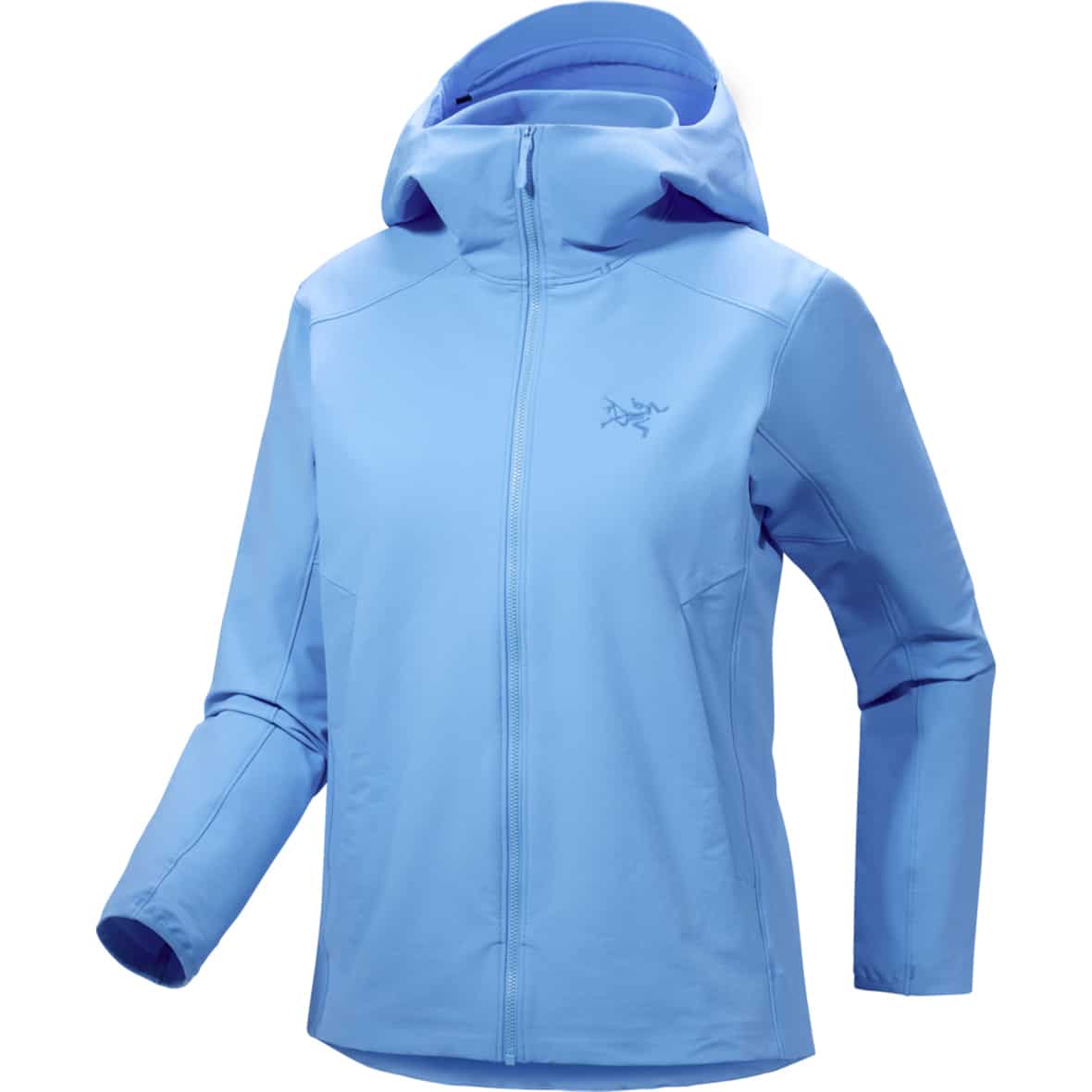 Gamma Hoody Damen Softshelljacke Hellblau_022173 | XS