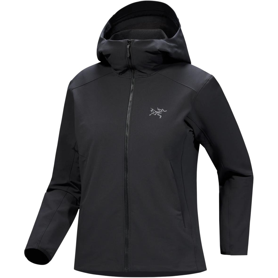 Gamma Hoody Damen Softshelljacke Schwarz_002291 | XS