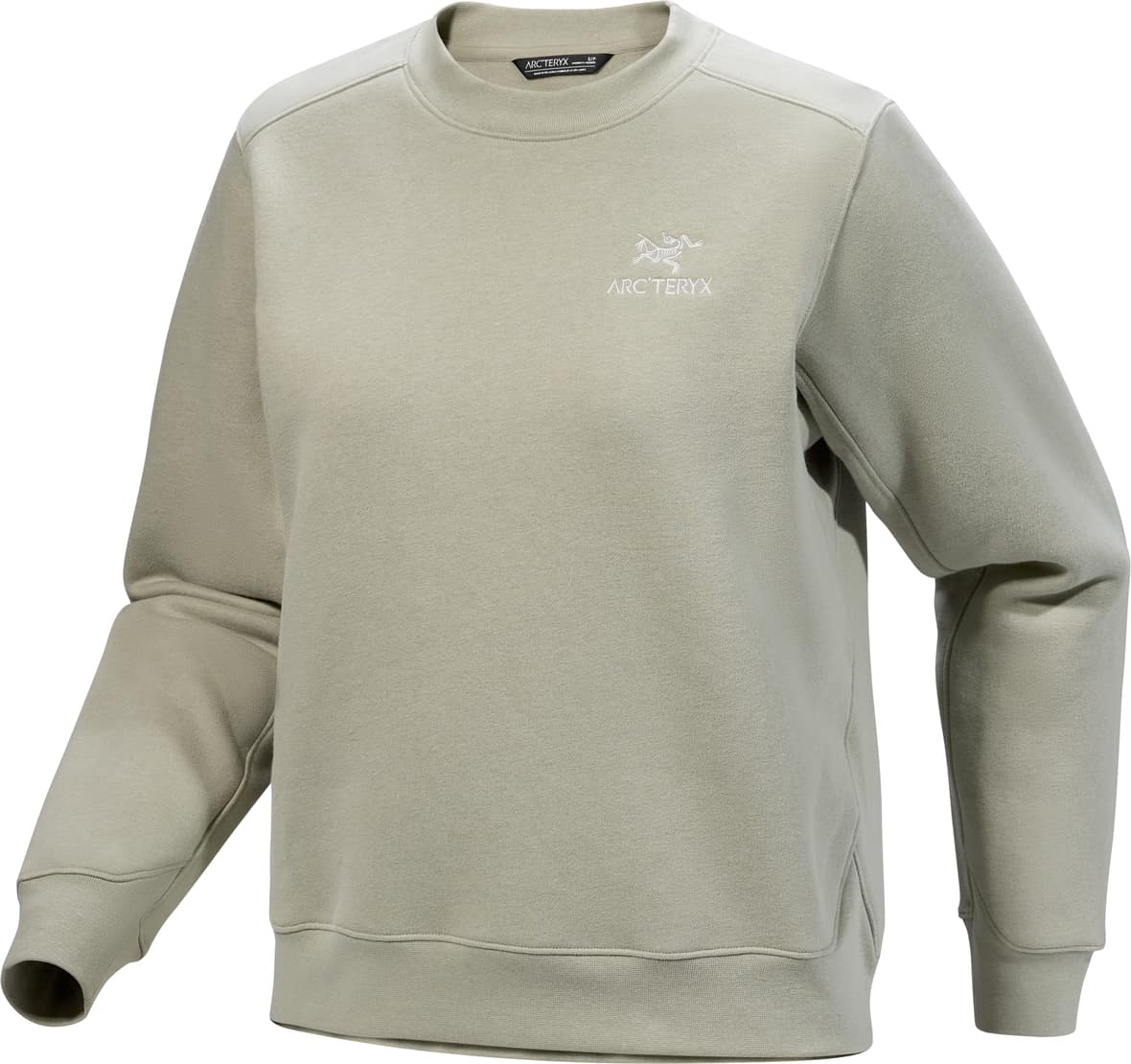 Emblem Crew Damen Fleecepullover Khaki_019001 | L