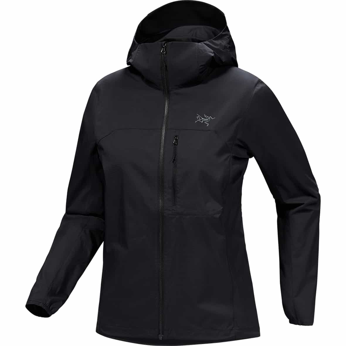 Squamish Hoody Damen Windbreaker Schwarz_002291 | XS