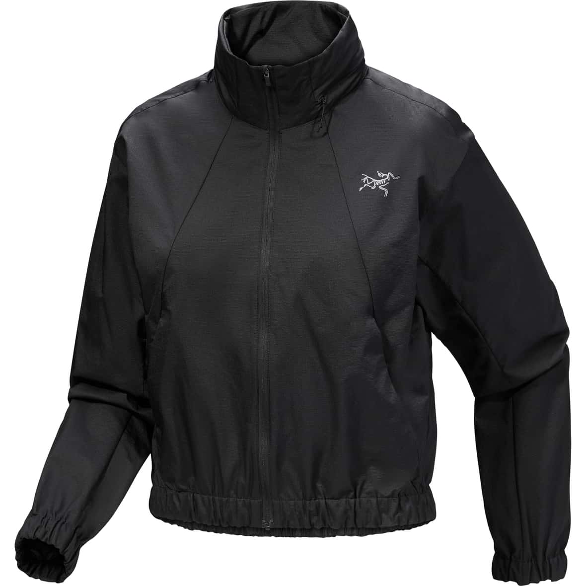 Naya Cropped Stowhoody Damen Windbreaker Schwarz_002291 | S