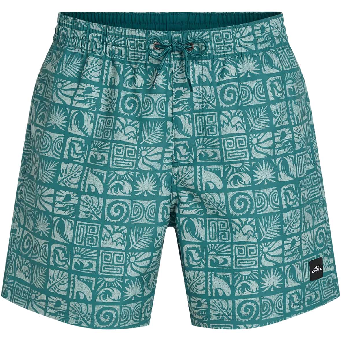 Print 16 Herren Badehose Blau_35200 | XS