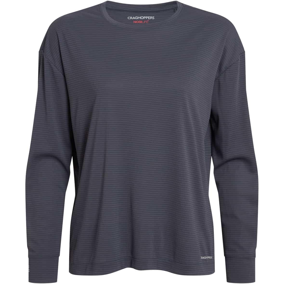 NosiLife SolarShieldp Long Sleev Damen Longsleeve Anthrazit_H03 | 34