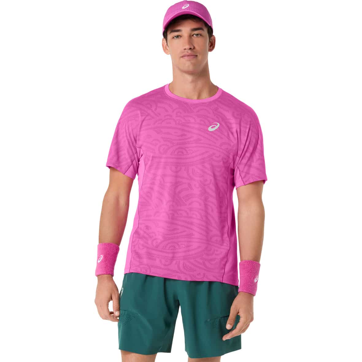 Match Jacquard Herren T-Shirt Pink_700__DIGITAL SAKURA | XL