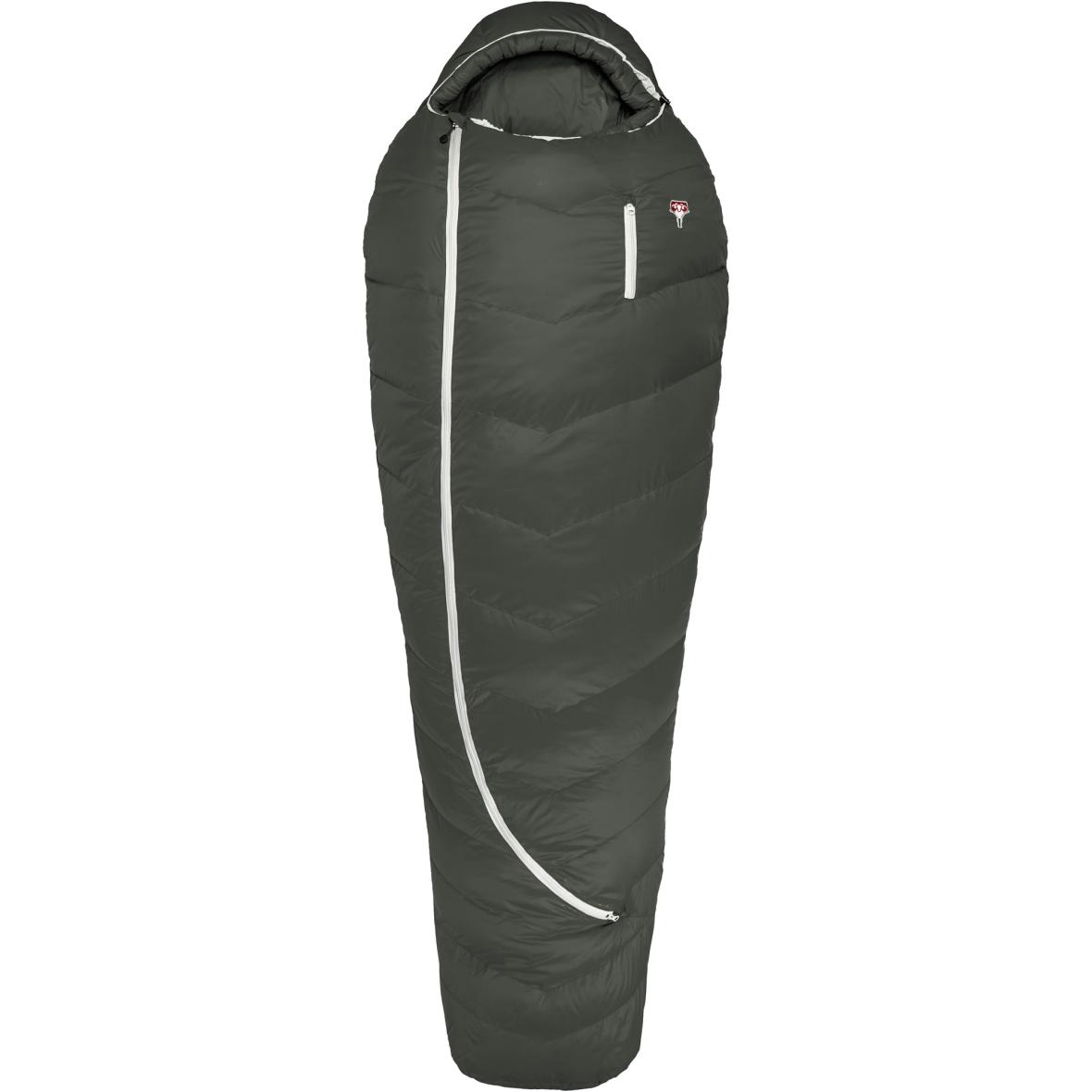 DownWool Summer 2.0 Long Daunenschlafsack Anthrazit_3004 | 185