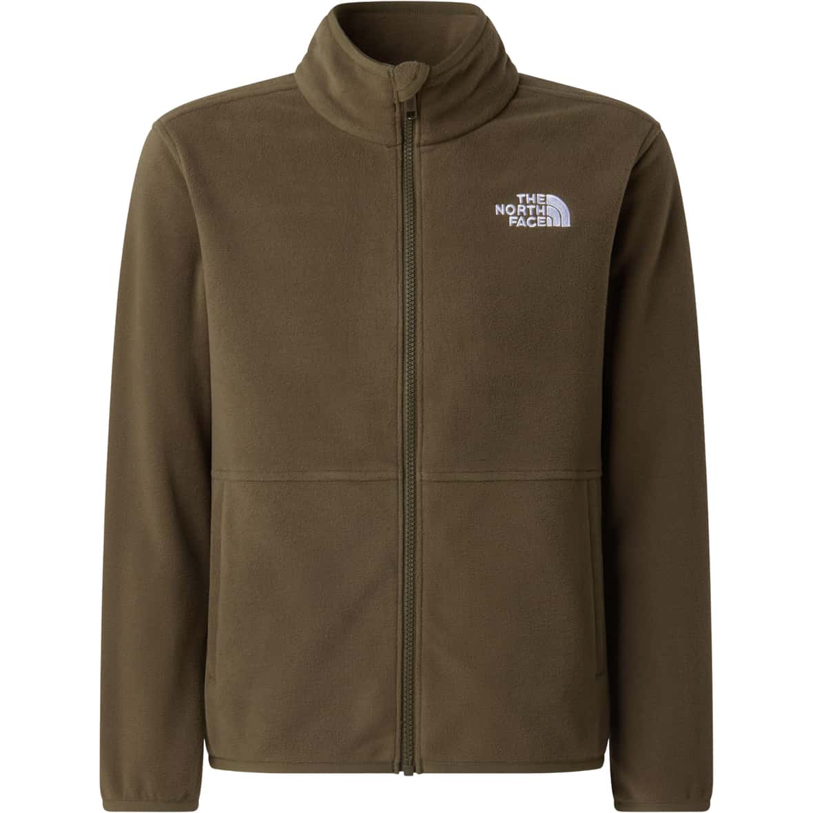 Glacier Zip-in Kinder Fleecejacke Oliv_21L | L