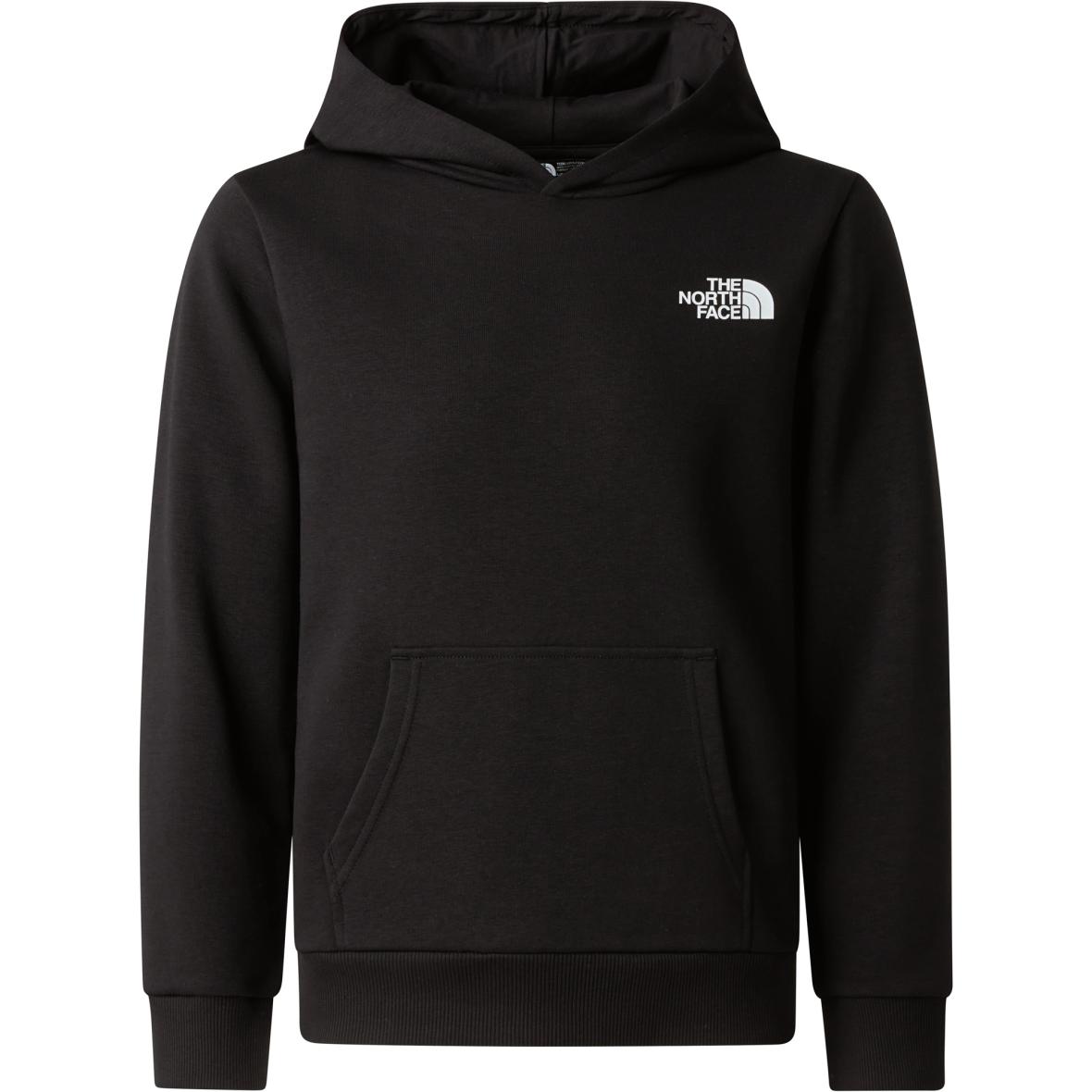 Simple Dome Teen Kinder Hoodie Schwarz_JK3 | L