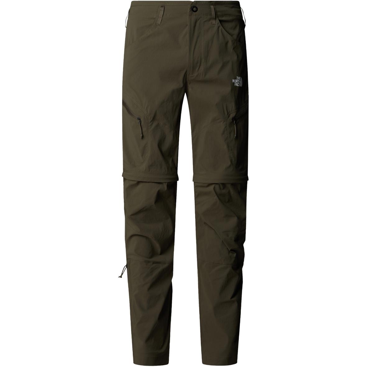 Exploration Herren Zip-Off-Hose Oliv_21L | 54