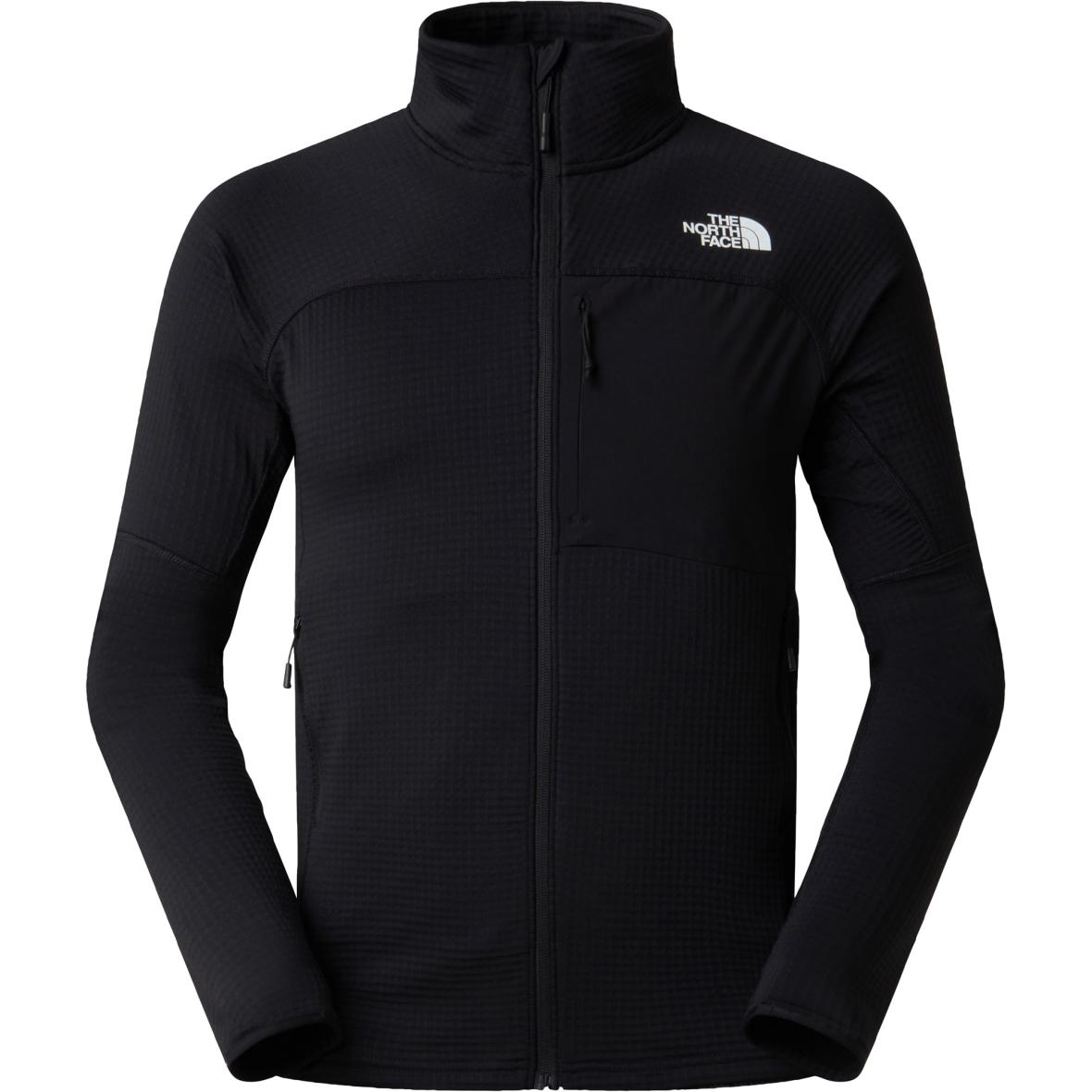 Stormgap Power Grid Herren Fleecejacke Schwarz_JK3 | XL