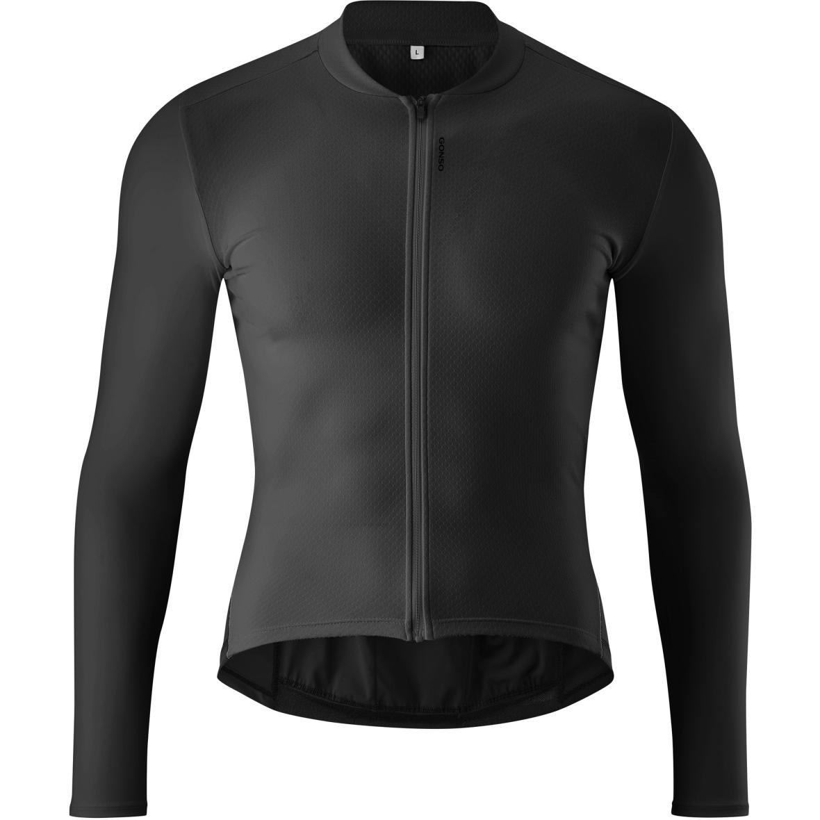 SITIVO Longsleeve  Herren Radtrikot Schwarz_M10900 | L
