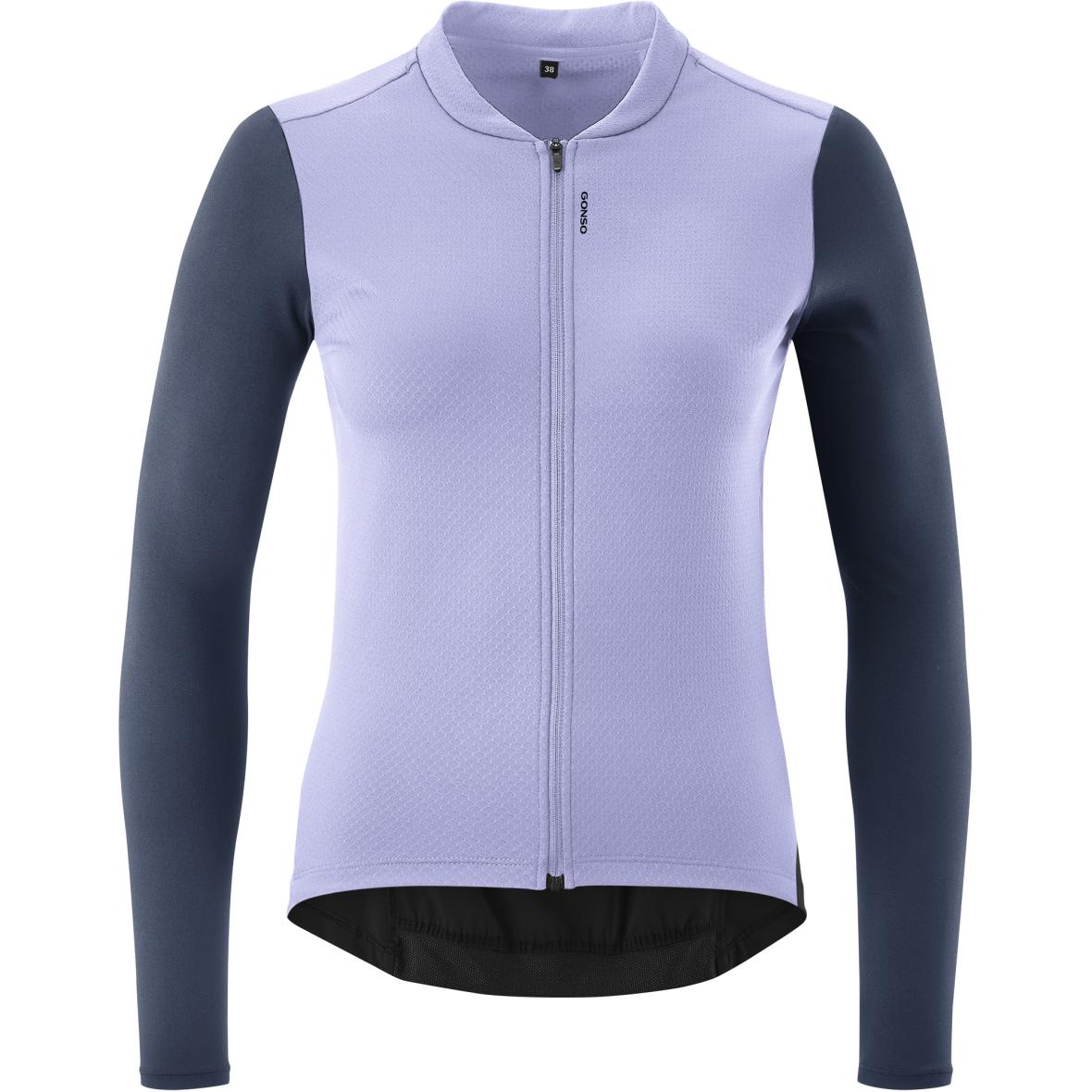 SITIVO Longsleeve Damen Radtrikot Flieder_M20979 | 38