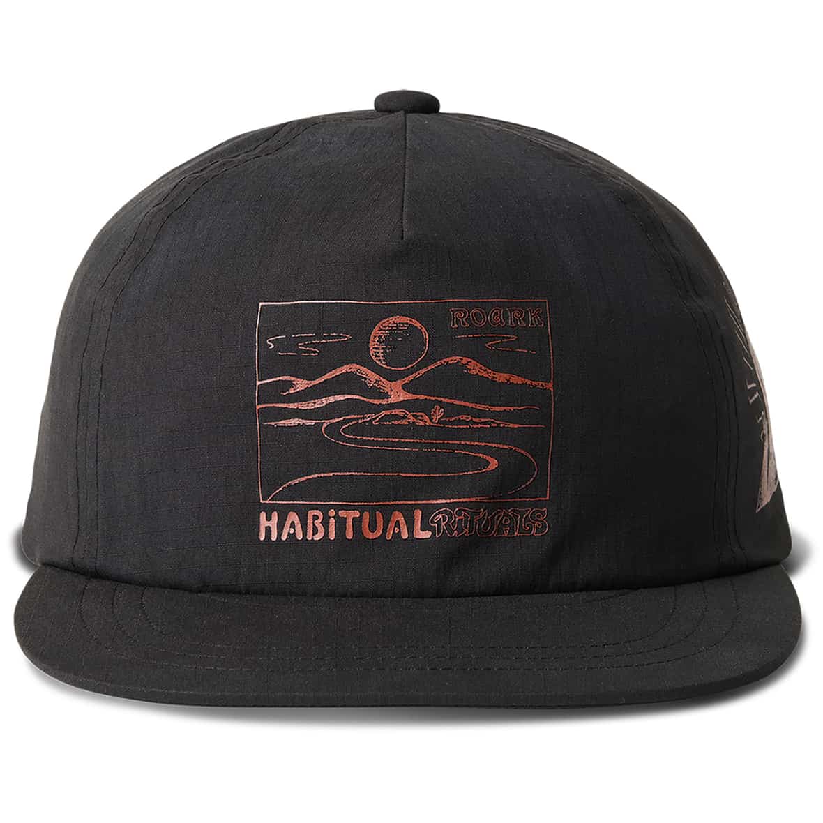 Mathis 5 Panel Cap Schwarz_BLK | one size