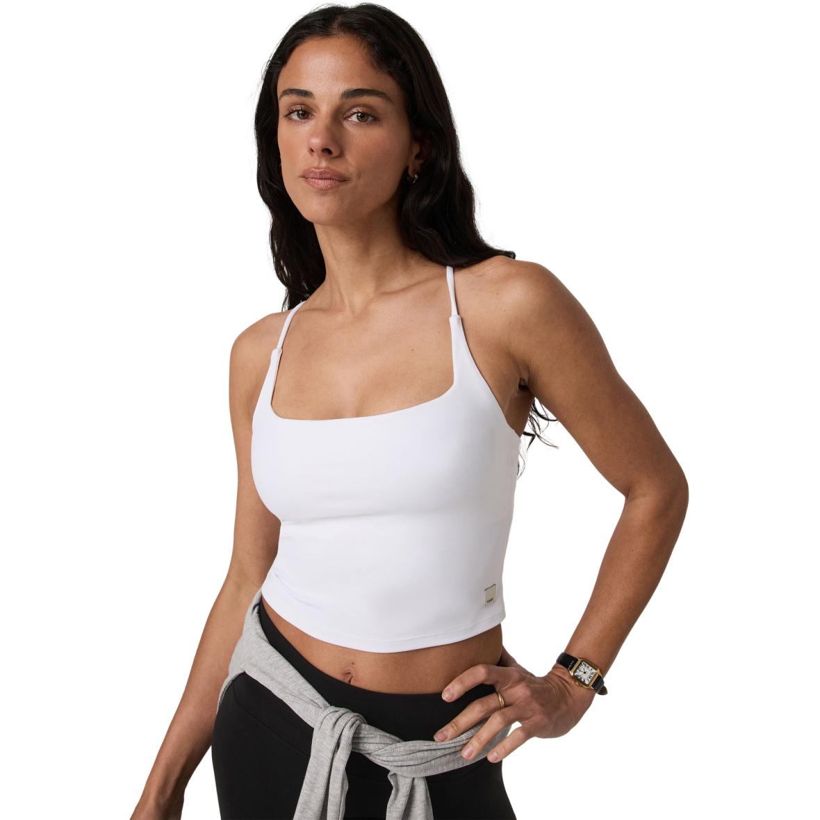 All The Feels Strappy Back Damen Tanktop Weiß_WHT | XS