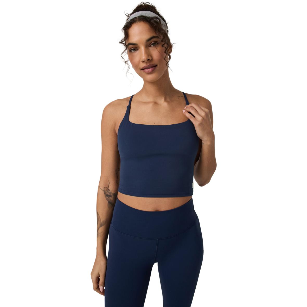 All The Feels Strappy Back Damen Tanktop Blau_BCO | S