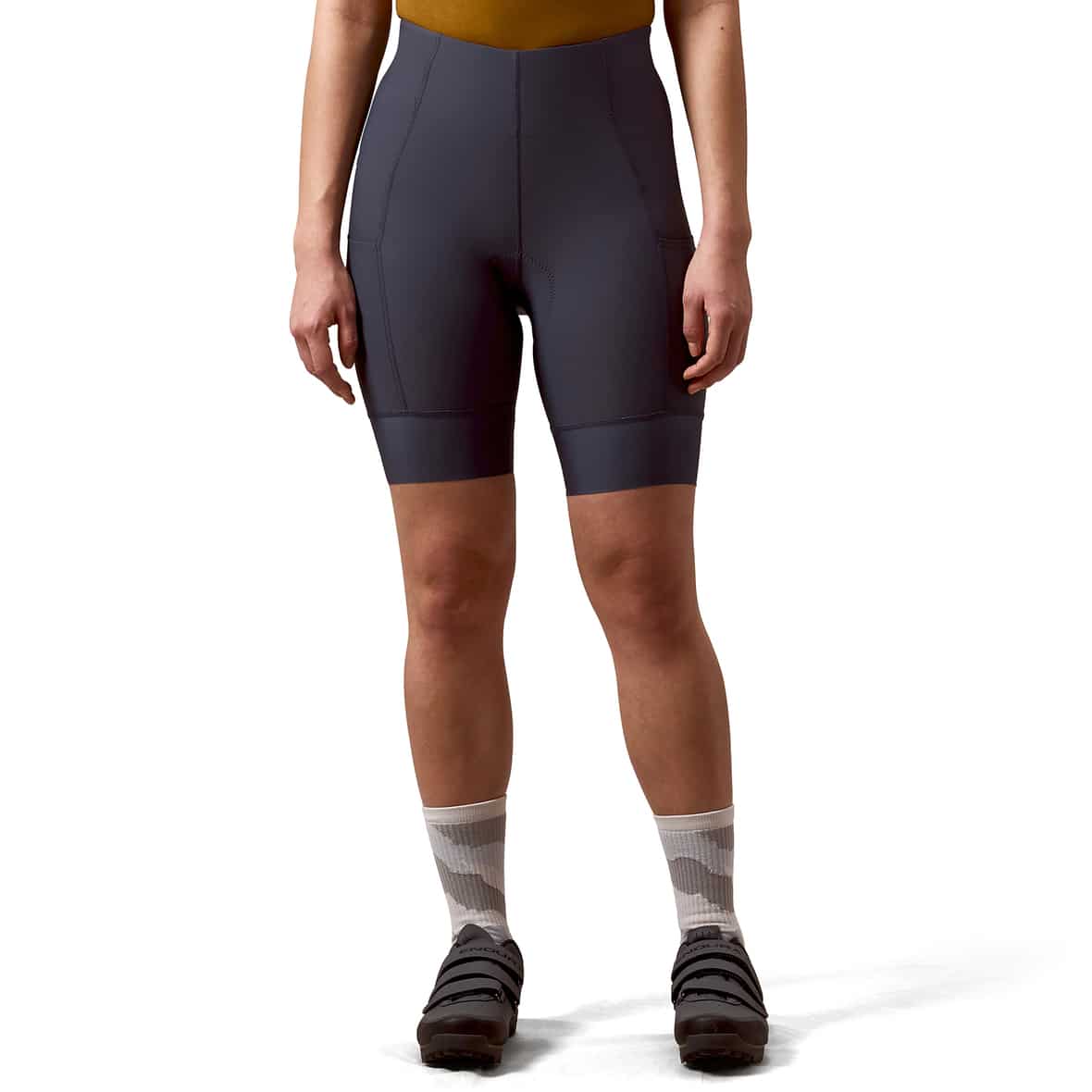 Loop Waist Damen Fahrradhose Anthrazit_GCA | XS