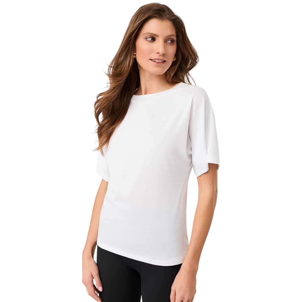 Butterfly Damen T-Shirt Weiß_WHITE | L