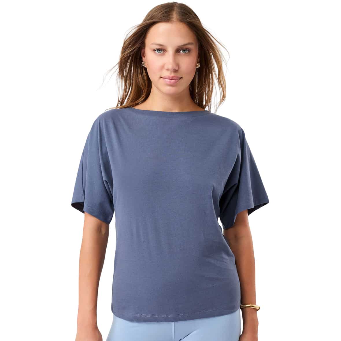 Butterfly Damen T-Shirt Blau_ECLIPSE-BLUE | L