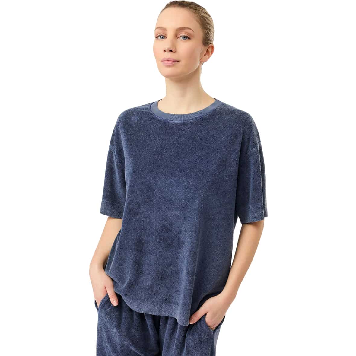Easy Does It  Damen T-Shirt Blau_ECLIPSE-BLUE | M