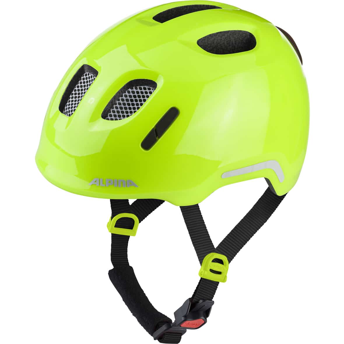 Ximo 2 Flash Kinder Fahrradhelm Gelb_40__BE VISIBLE GL | 45-49