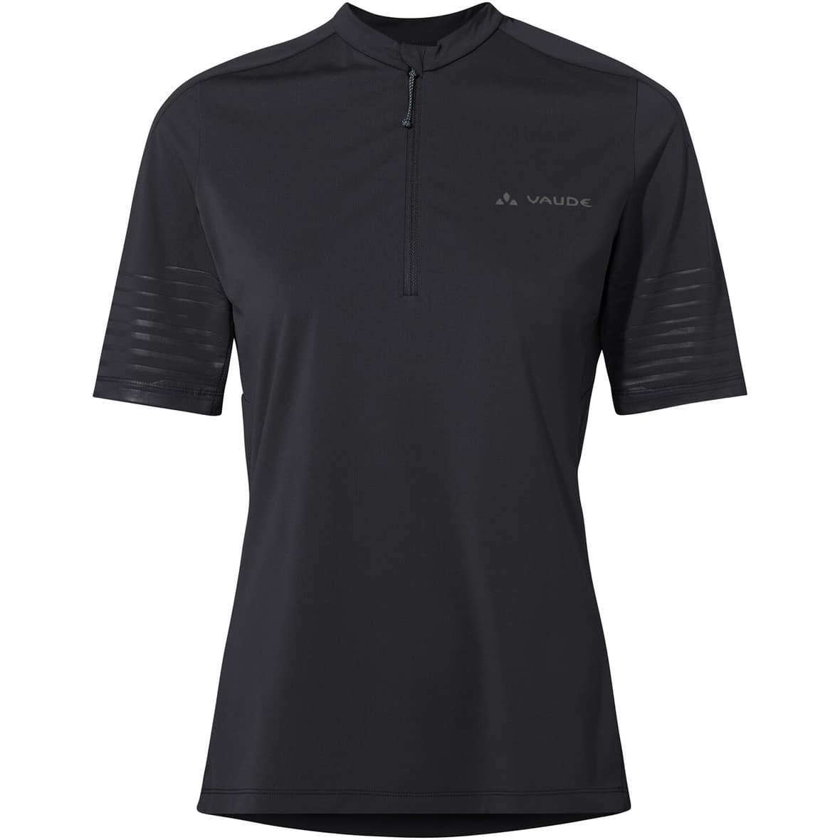 Qimsa Pro Half-Zip Damen Tanktop Schwarz_010 | 36