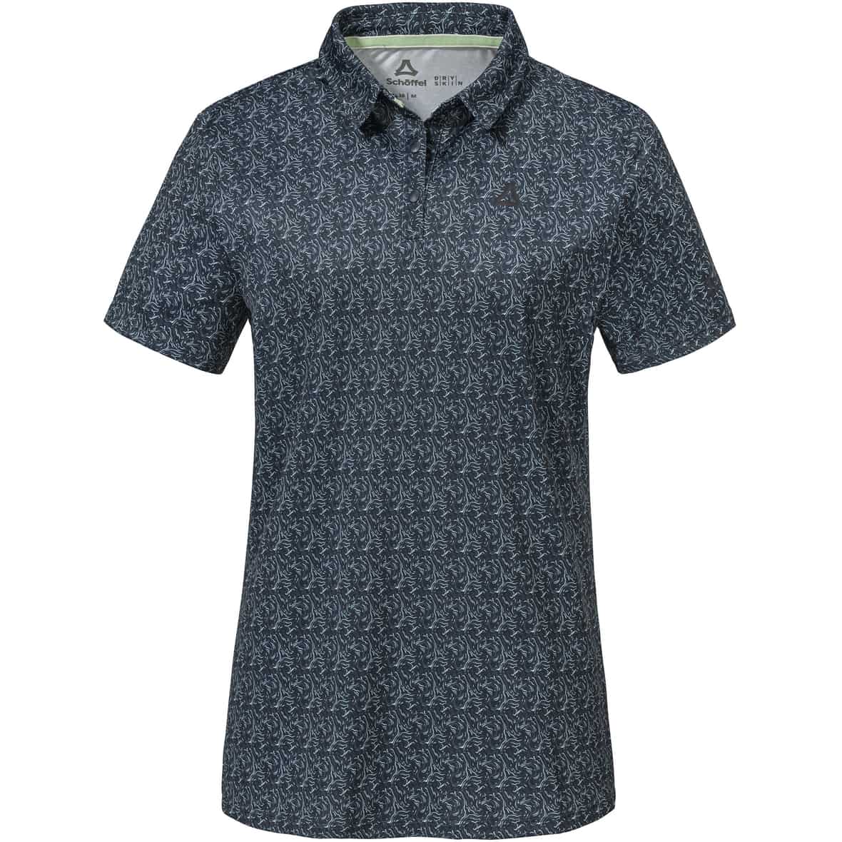 Style Fraydo Damen Poloshirt Dunkelblau_8820 | 38