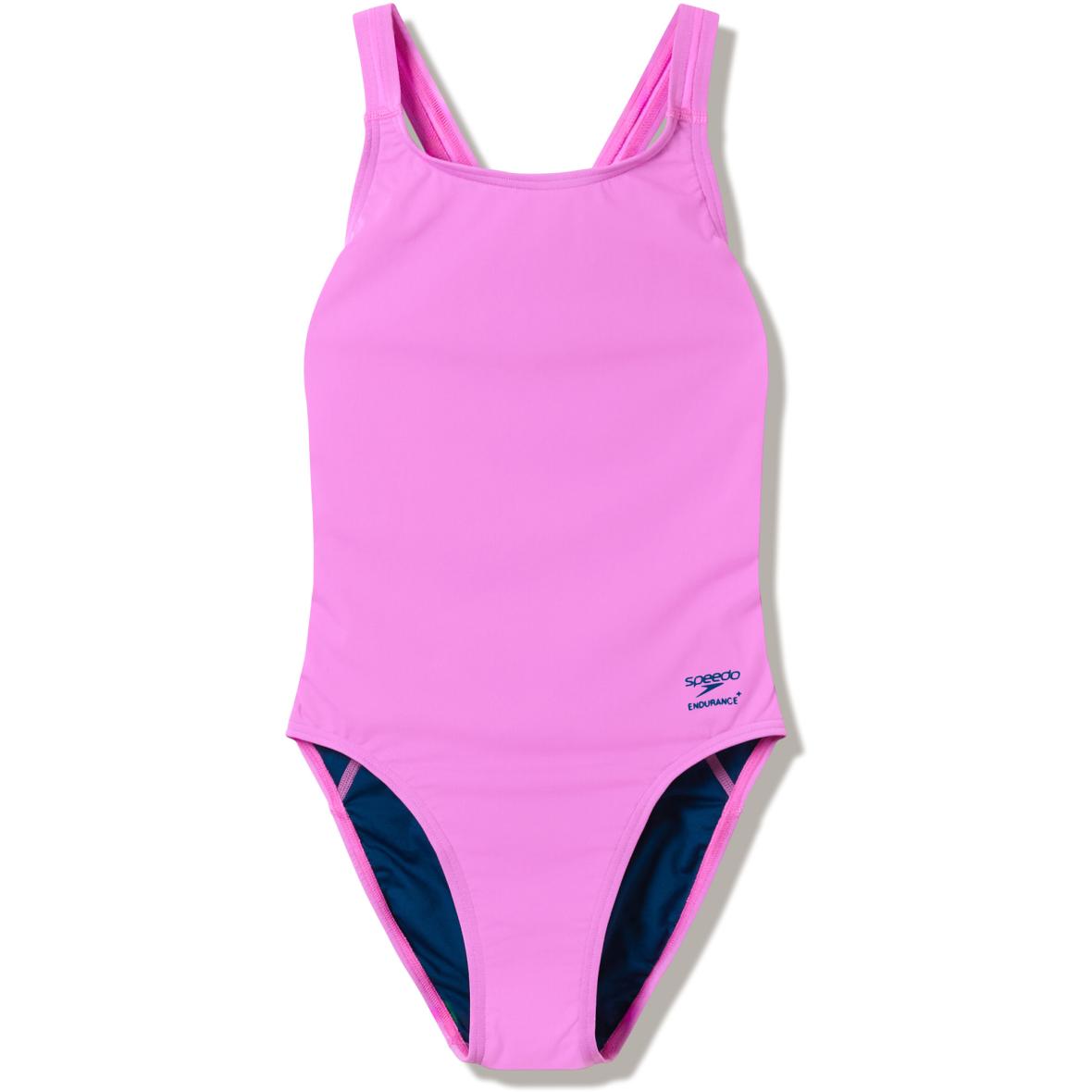 Solid Leaderback Damen Badeanzug Rot_C16TX__ORCHID SHI | 44