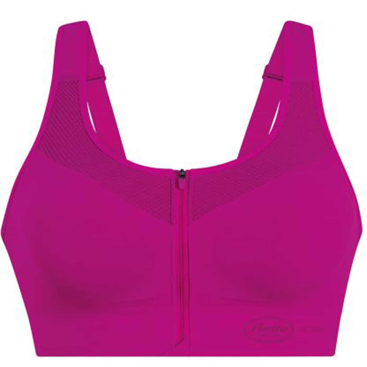 Sport Top Easymove Zip  Damen Sport-BH Pink_192 | L