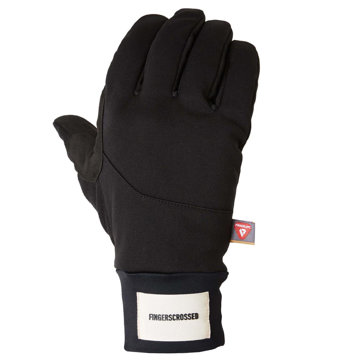 Gloves Winter Fingerhandschuhe Schwarz_BLACK | L