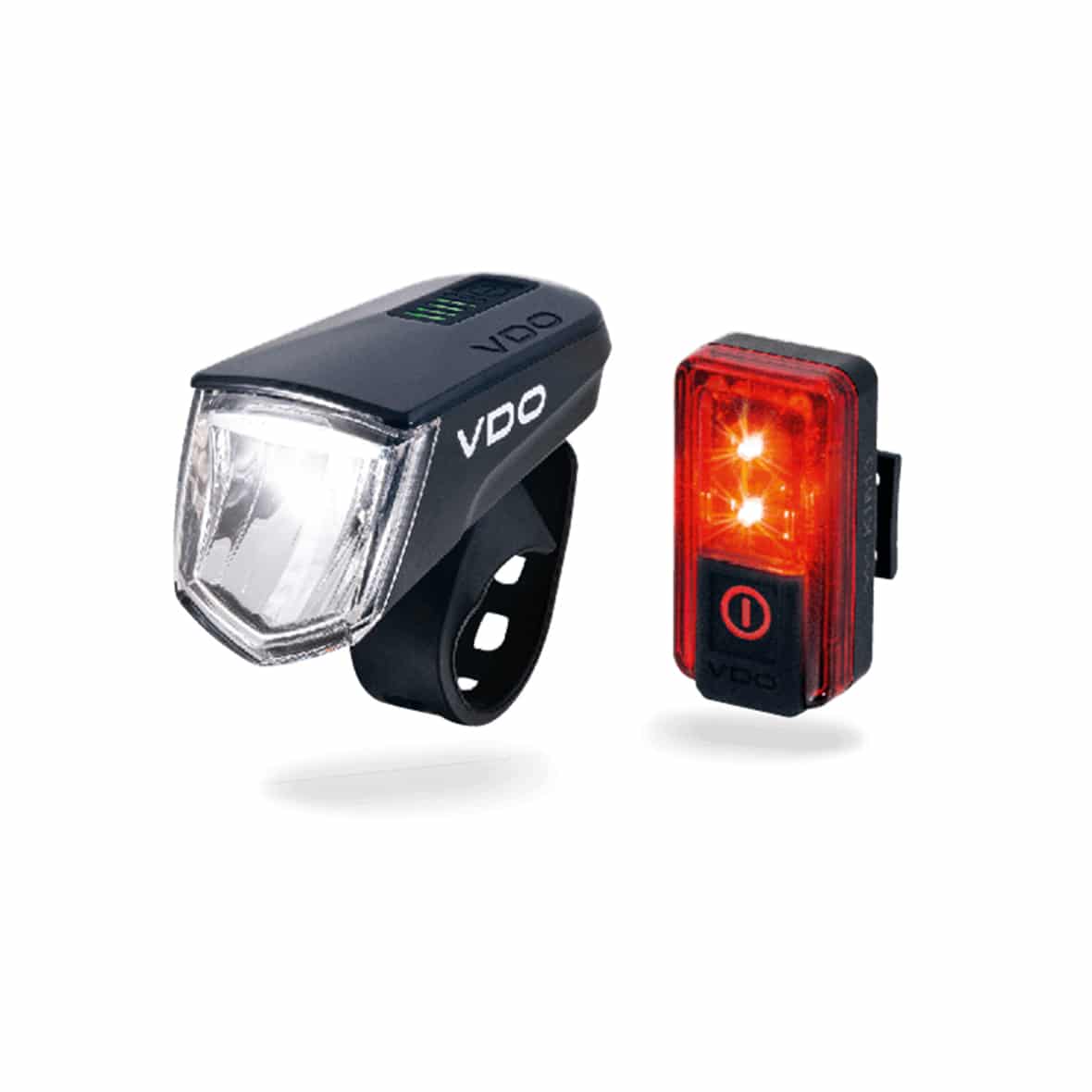 Vdo VDO ECO Light M60 Set Fahrradlicht Unisex ( Schwarz one size)