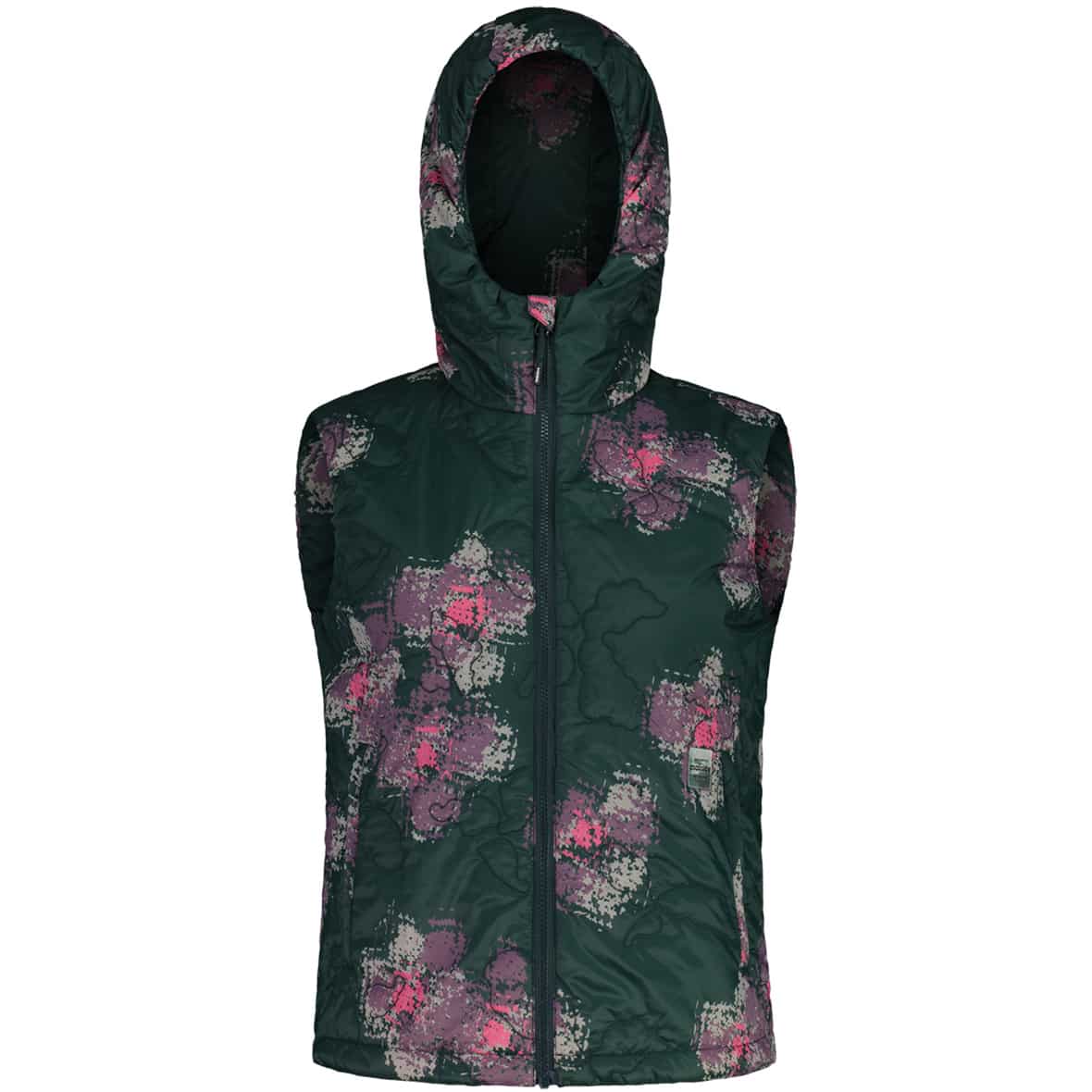 SandoyaM. Damen Isolationsweste Dunkelgrün_1245 | XS