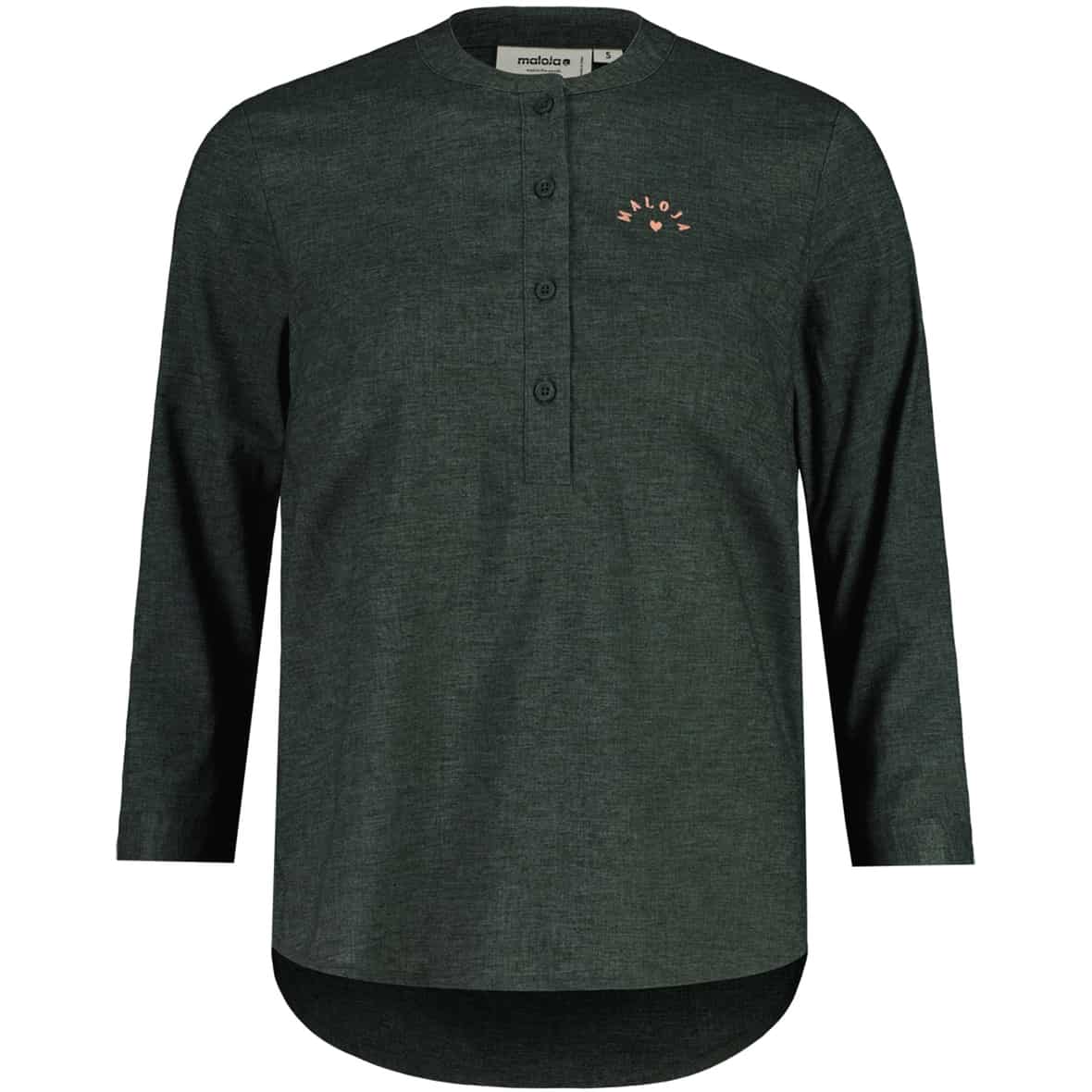 TombeaM. Damen Bluse Dunkelgrün_1226 | L