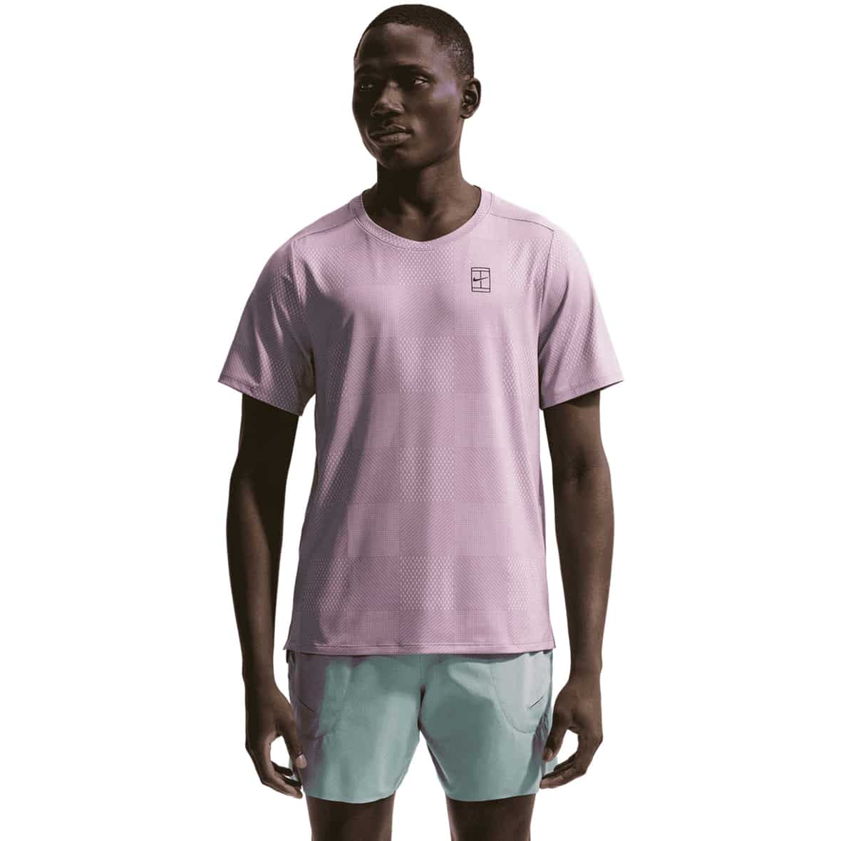 Court Advantage Herren T-Shirt Flieder_226__LT VIOLET ORE/BLACK | M