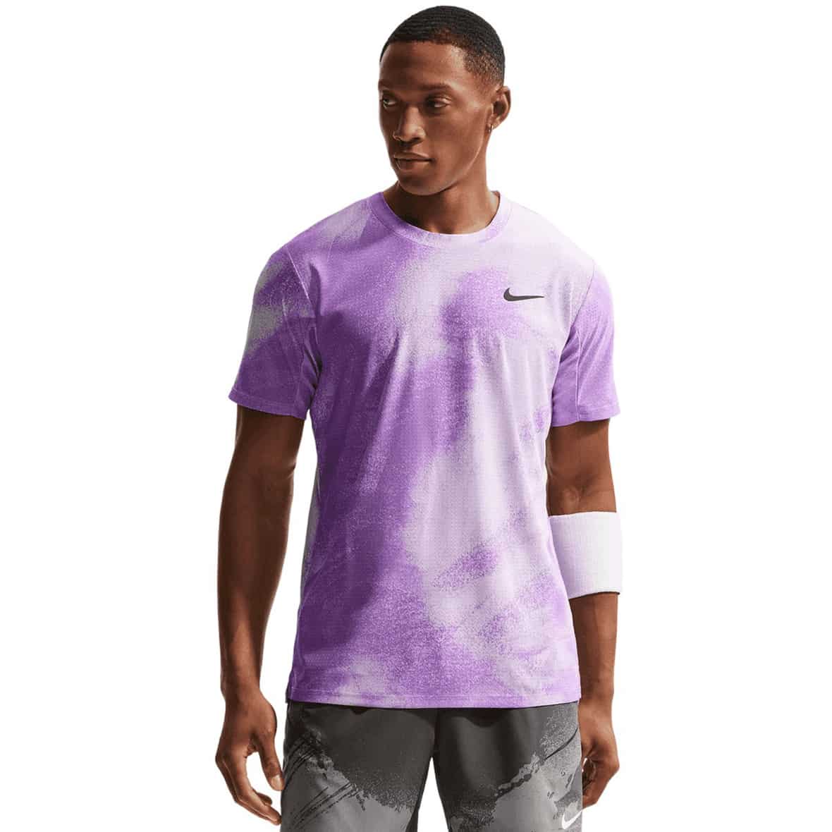 Court Slam Dri-Fit Herren T-Shirt Violett_511__VIOLET MIST/BRIGHT VIOLET/BLACK | M