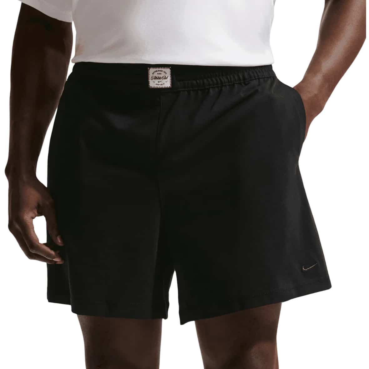 Dri-Fit NAC Knit 5inch Herren Shorts Schwarz_010__BLACK/PALE IVORY/BLACK | M