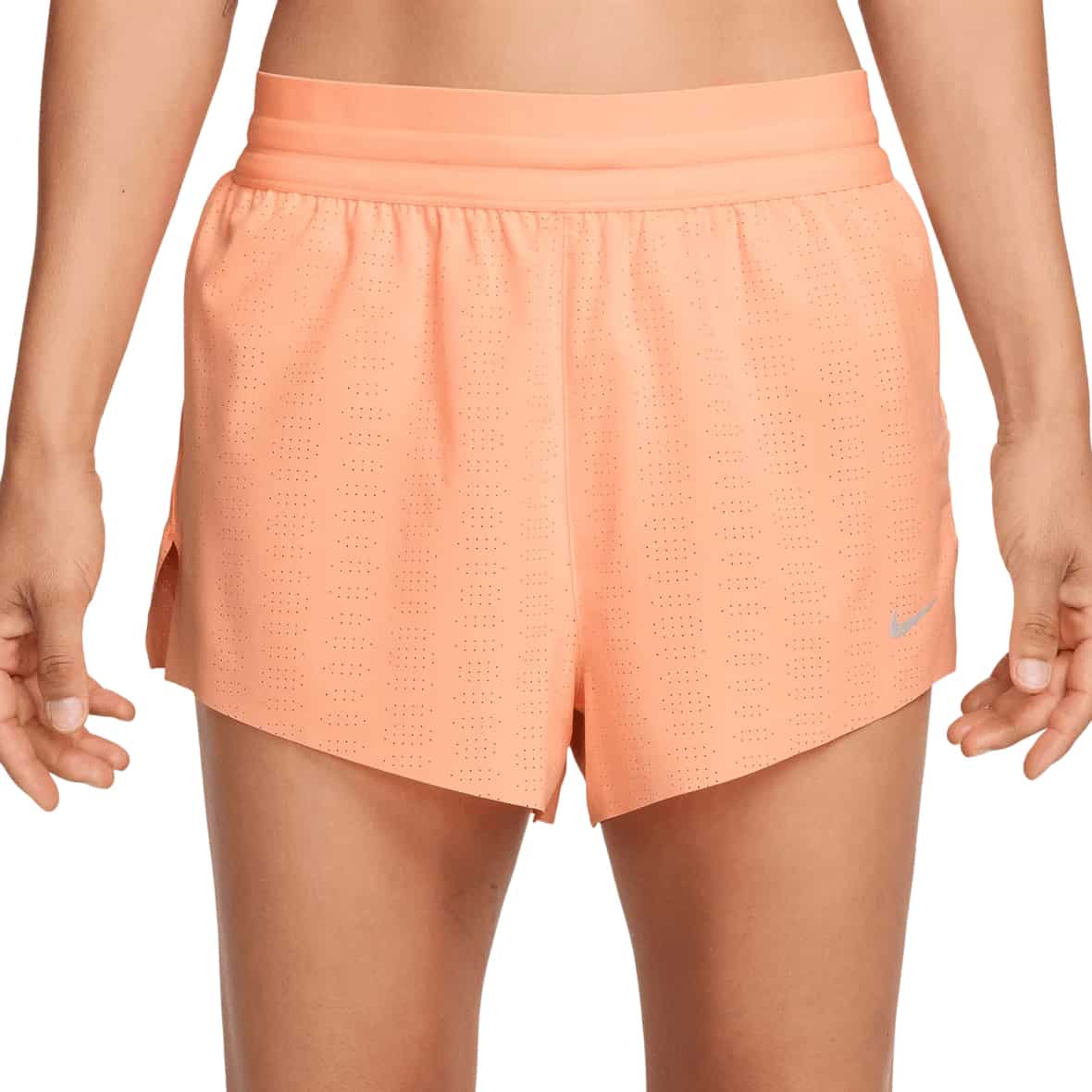 Swift Novelty Breathe  Damen Laufshorts Orange_852__ORANGE PULSE/PHOTON DUST/REFLECTIVE | XL