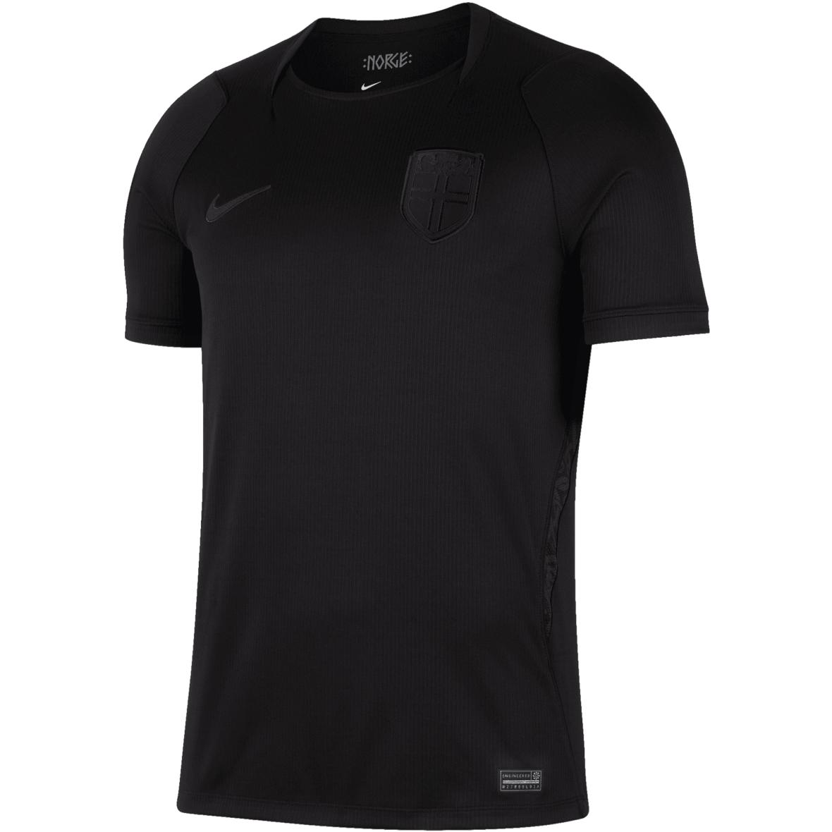 Norwegen 2026 Auswärts Herren Fußballtrikot Schwarz_010__BLACK/BLACK/BLACK | S