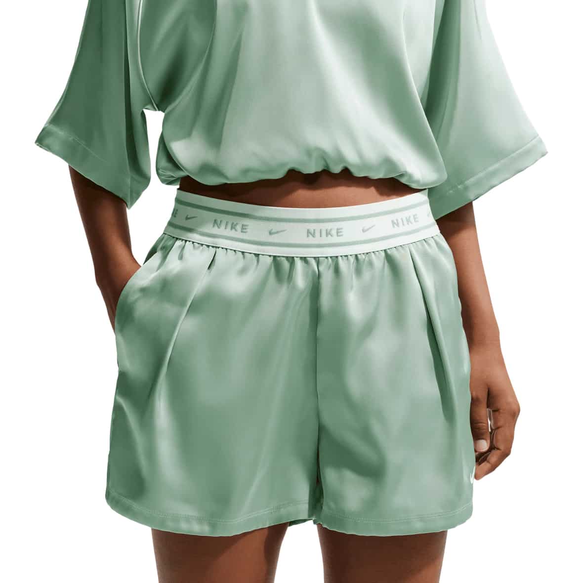 Off Loos Woven STN  Damen Shorts Mint_006__STEAM/SAIL | XS