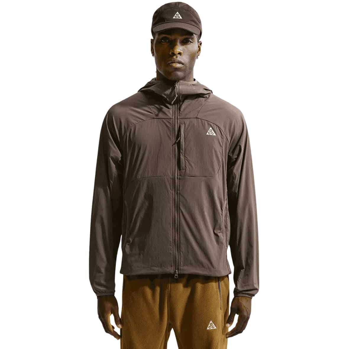 ACG UV Five Towers Jacket Herren Laufjacke Hellgrau_004__IRONSTONE/MINK BROWN/SUMMIT WHITE | L