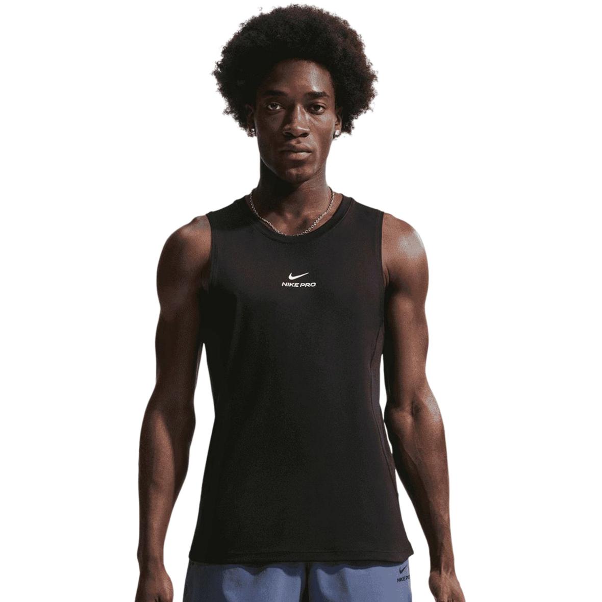 NP Dri-Fit NPT  Herren Tanktop Schwarz_010__BLACK/WHITE | L
