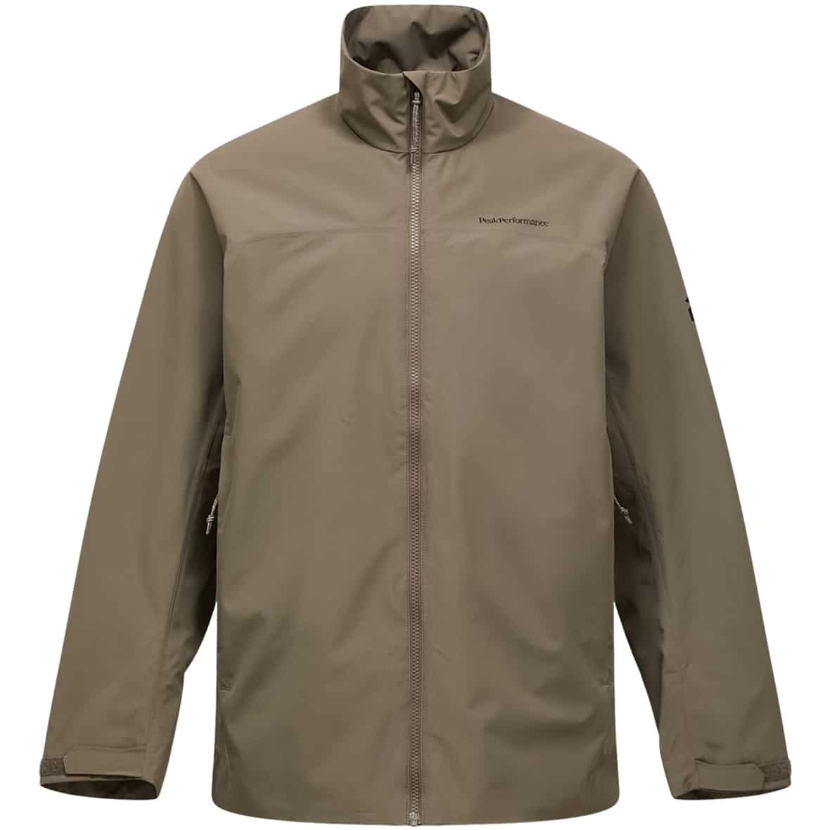 Quest Herren Regenjacke Braun_010 | M