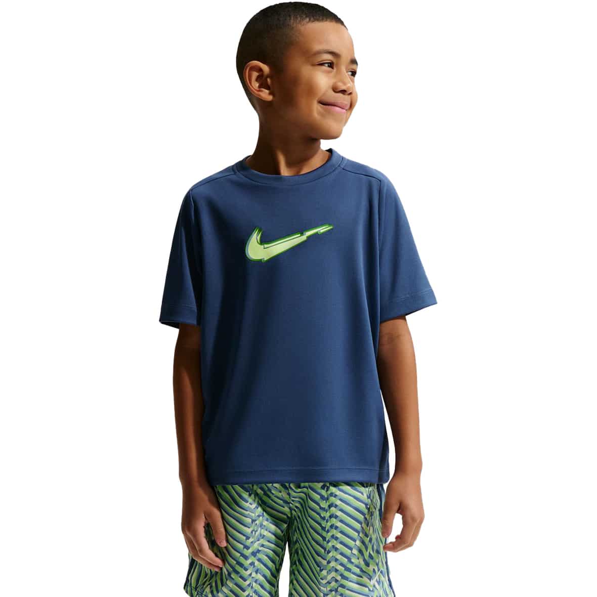 Dri-Fit Multi  Kinder T-Shirt Blau_461__MYSTIC NAVY/ | XS