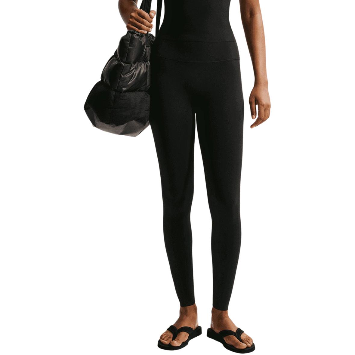 Dri-Fit Zenvy High-Rise  Damen Leggings Schwarz_010__BLACK/COOL GREY | XS