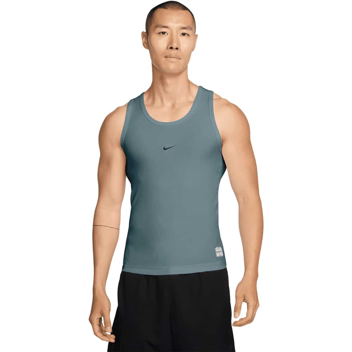 N.A.C. Ribbed  Herren Tanktop Türkis_382__MINERAL SLATE/BLACK | M