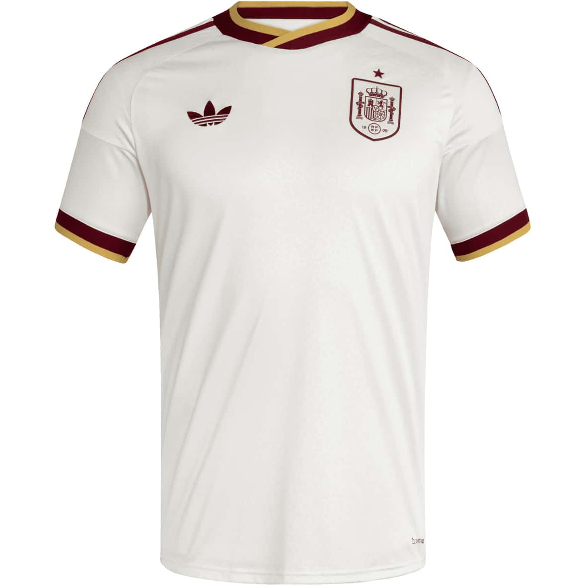 Spanien 26 Auswärts Herren Fußballtrikot Weiß_000__OWHITE | S