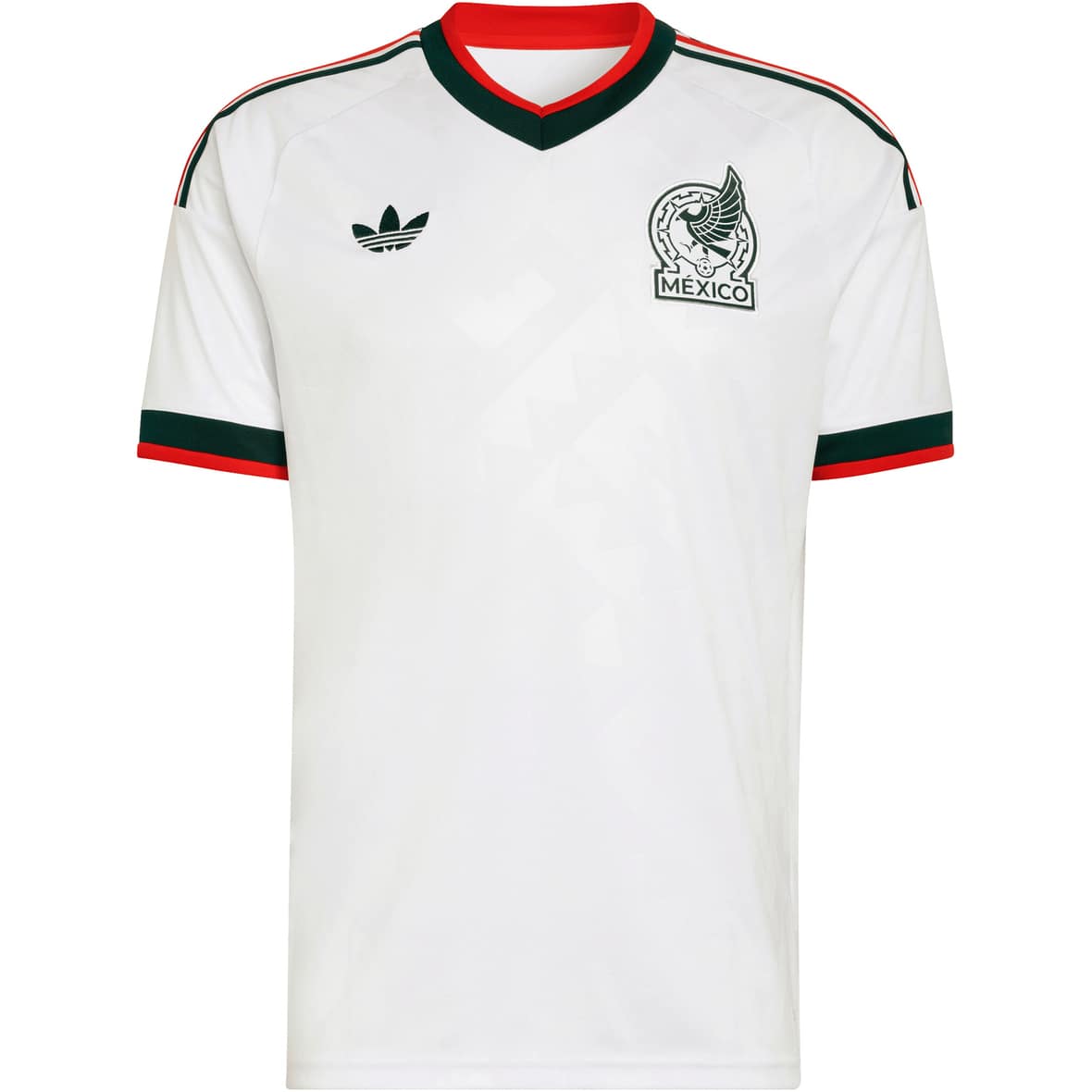 Mexiko 26 Auswärts Herren Fußballtrikot Weiß_000__WHITE | XXL