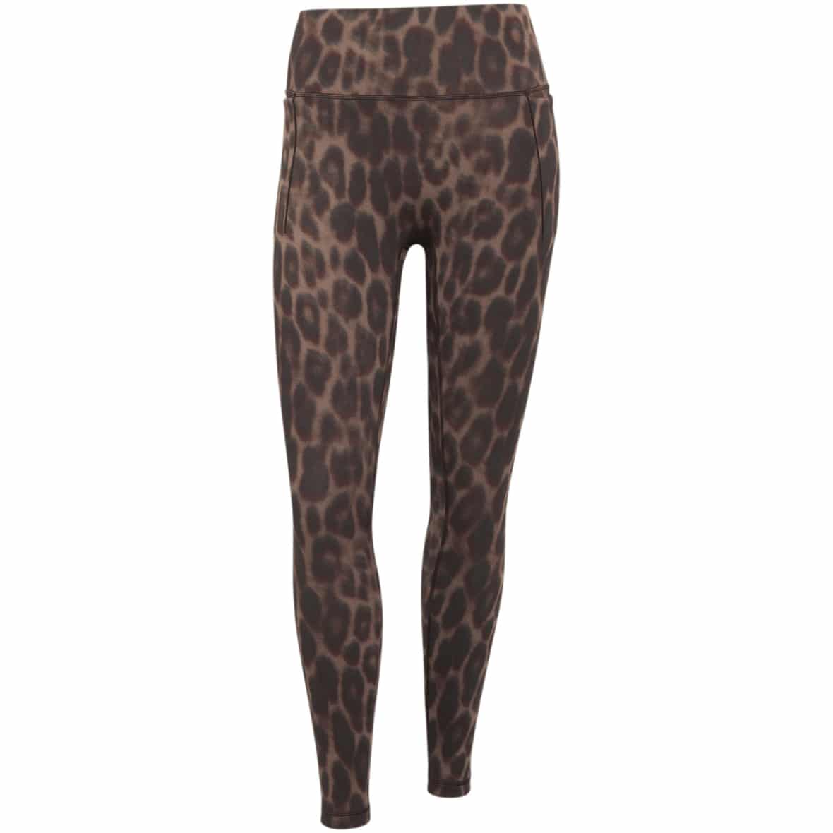 Optime Leopard 7/8  Damen Leggings Schwarz_000__BLACK/EARSTR | XS