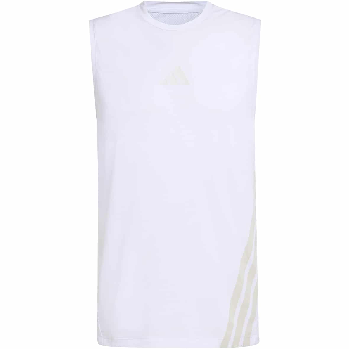 Xperior Tank Herren Laufshirt Weiß_000__WHITE | S