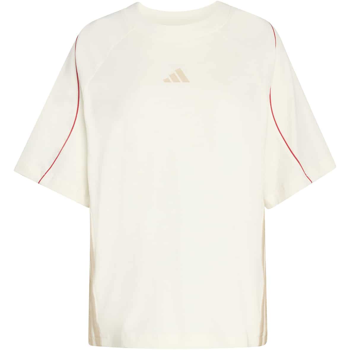 adidas Stadium 3 Stripes Damen T-Shirt ( Weiß M)