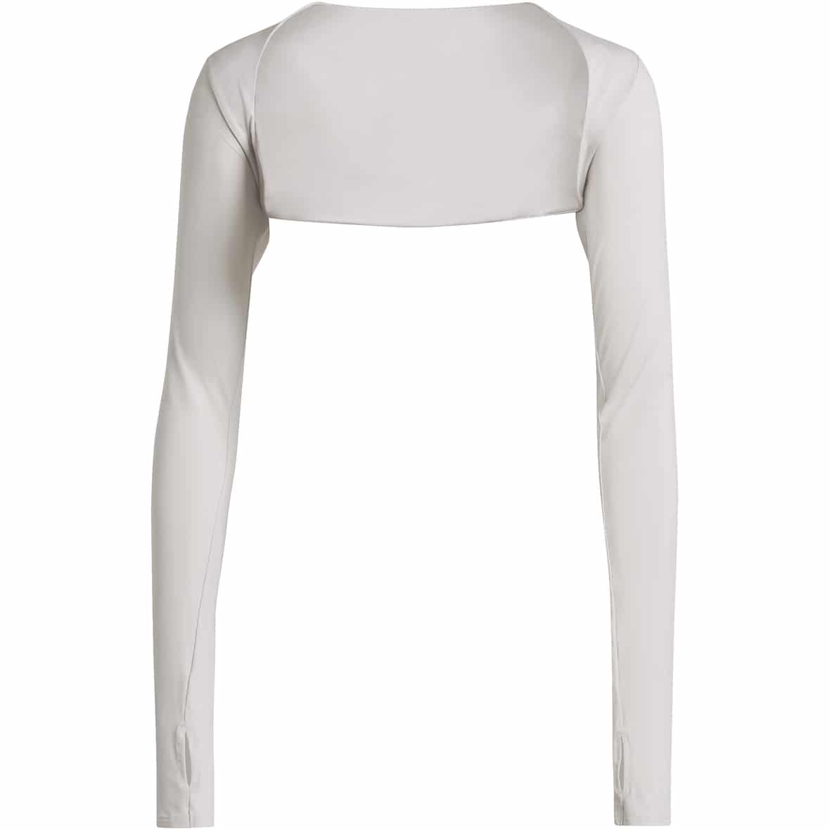 Power Essentials Contour Damen Trainingsjacke Grau_000__ICEPUR | XL