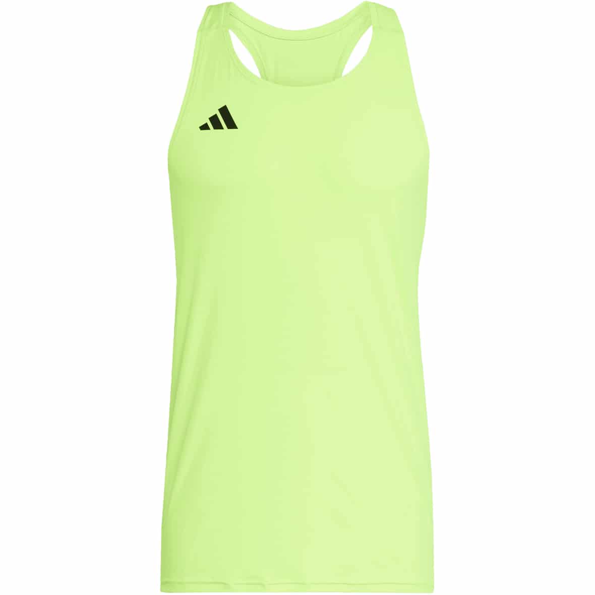 Adizero Essentials Singlet Herren Laufshirt Lime_000__LUCLEM | L